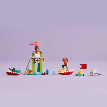 LEGO Friends Beach Water Scooter with Mini Dolls and Accessories