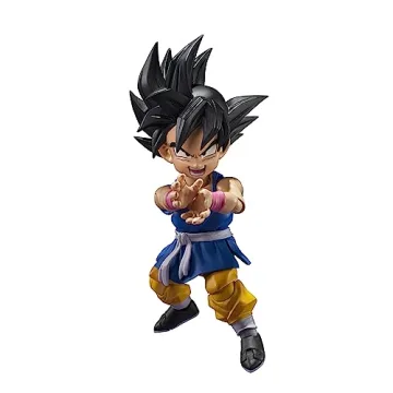 TAMASHII NATIONS Dragon Ball GT Son Goku Action Figure with Custom Accessories