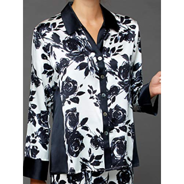 Julianna Rae Women's 100% Silk Pajama Set - Luxe Comfort