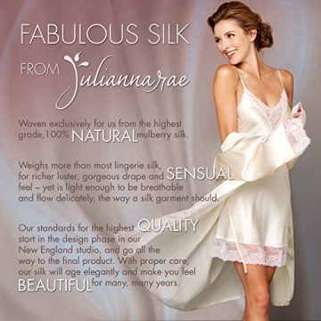 Julianna Rae Women's 100% Silk Pajama Set - Luxe Comfort