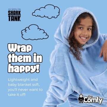 The Comfy Dream Jr | Warm Wearable Blanket for Kids