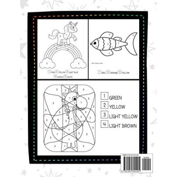 Color by Numbers for Kids Ages 4-8: Fun & Educational