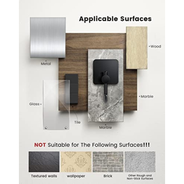 Heavy Duty Adhesive Hooks for Stylish Home Organization