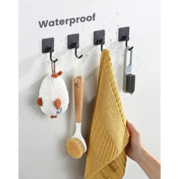 Heavy Duty Adhesive Hooks for Stylish Home Organization
