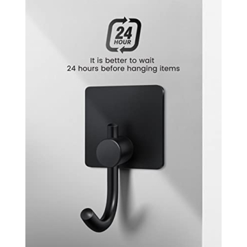 Heavy Duty Adhesive Hooks for Stylish Home Organization