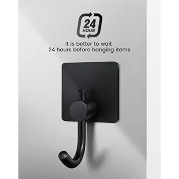 Heavy Duty Adhesive Hooks for Stylish Home Organization