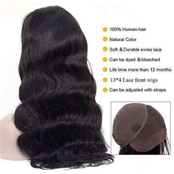 9A Lace Front Wigs for Stunning Body Wave Styles