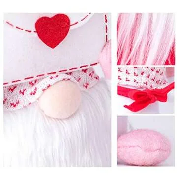 LONEA Valentine's Day Gnome Plush - Unique Gift Set