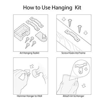 SIGNWIN Modern Abstract Canvas Wall Art for Home