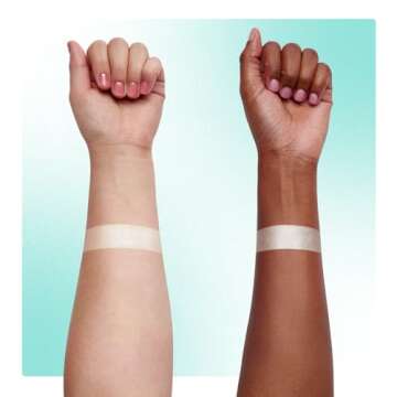 Pressed Powder Highlighter - Face Makeup | Glazed Donut - Frosty White | Pearl Shimmer Liquid-To-Baked Powder Highlighter | Refillable Pan | Cruelty-Free Beauty Essential | 7g