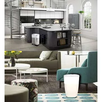 Small Clear Trash Bags – FORID 2.6 Gallon Garbage Bags Wastebasket Bin Liners 220 Count Plastic Trash Bags for Bathroom Bedroom Office Garbage Can (220 count)