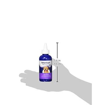 Vetericyn Plus All Animal Eye Wash - Non-Toxic, Gentle Care for Furry Friends 3oz