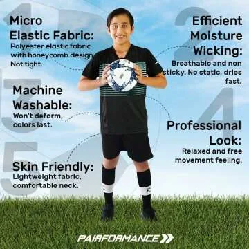 Kids Soccer Jerseys - Team Sets for Boys and Girls