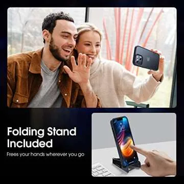 CASEKOO for iPhone 14 Case/iPhone 13 Case Matte Shockproof, [10FT Mil-Grade Drop Protection] [Never Yellow] Translucent Slim Cover Women Men for iPhone Case 6.1'', Frosted Black