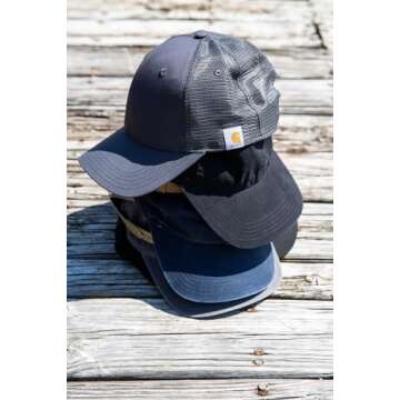 Carhartt Men's Rugged Professional™ Series Canvas Mesh-Back Cap,Navy,One Size