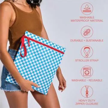 Bodysurf Waterproof Wet Bag for Baby, Travel & Swimming