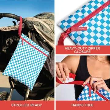 Bodysurf Waterproof Wet Bag for Baby, Travel & Swimming