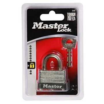 Master Lock 22D Warded Padlock, 1-1/2-inch wide, Silver