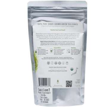 Dr. Weil Matcha Kari Superior Japanese Matcha Green Tea Sticks (2) and 100g Culinary Bundle - Organi...