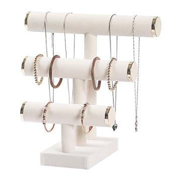 Stylish 3 Tier Bracelet Holder for Jewelry Display