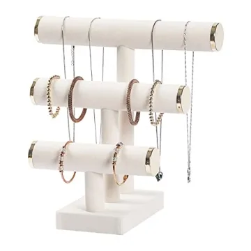 Stylish 3 Tier Bracelet Holder for Jewelry Display