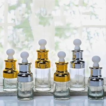 Luxury 1 oz Glass Dropper Bottles for Essential Oils & More