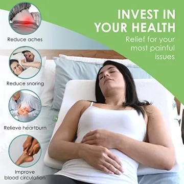 Cushy Form Wedge Pillow for Elevation and Support