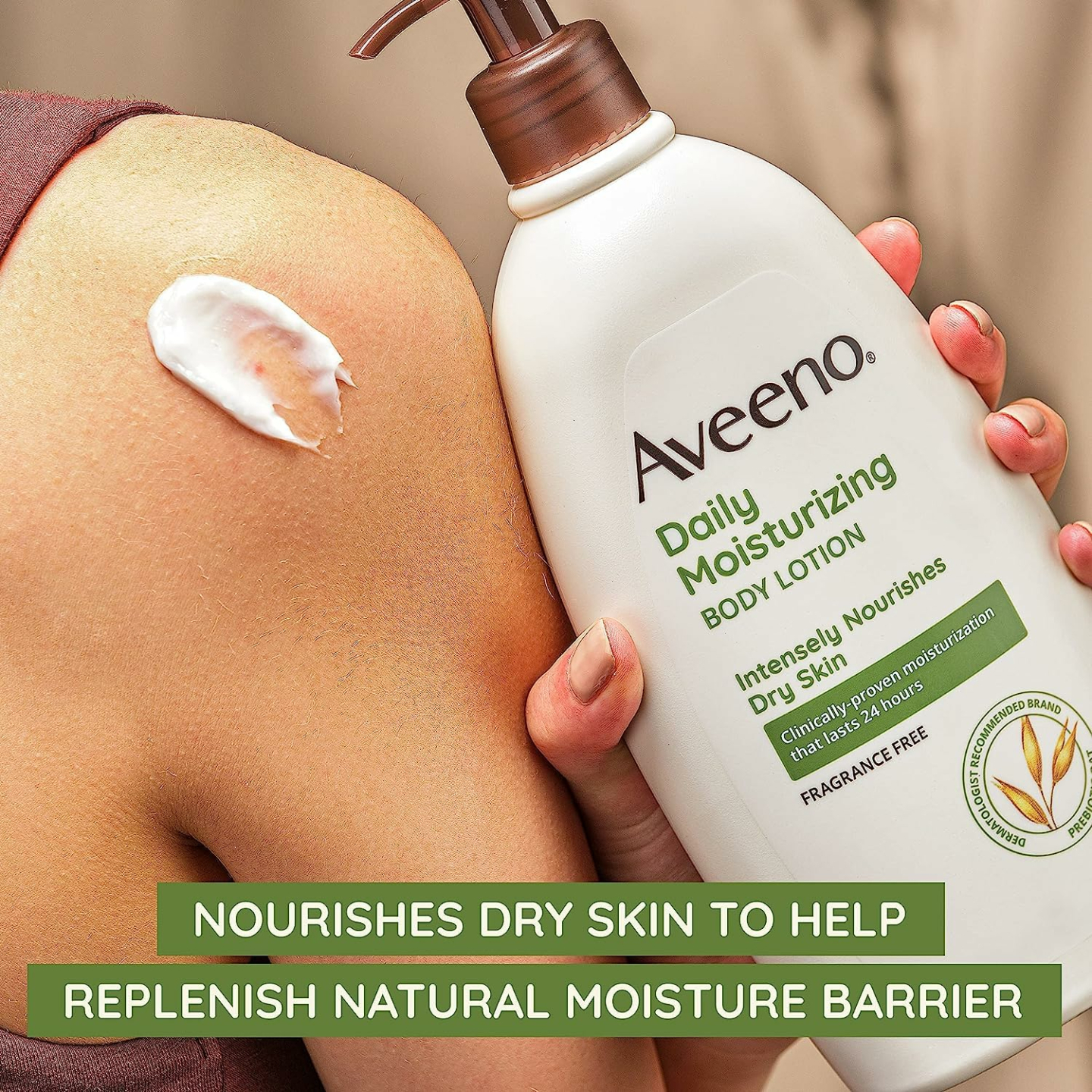 Aveeno Moisturizer Lotion for Dry Skin - 18 fl oz