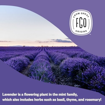 FGO Organic Dried Lavender Flowers - Culinary & Relaxation Essential