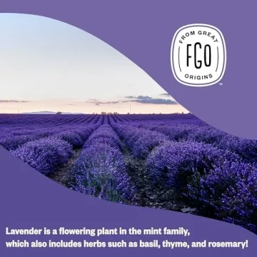 FGO Organic Dried Lavender Flowers - Culinary & Relaxation Essential
