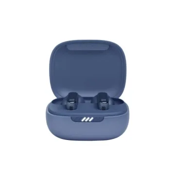 JBL Live Pro 2 - True Wireless Noise Cancelling Earbuds, up to 40 Hours of Playback with Wireless Charging, 6 mics for Perfect Calls, Touch & Voice Control, IPX5 Water Resistant (Blue)
