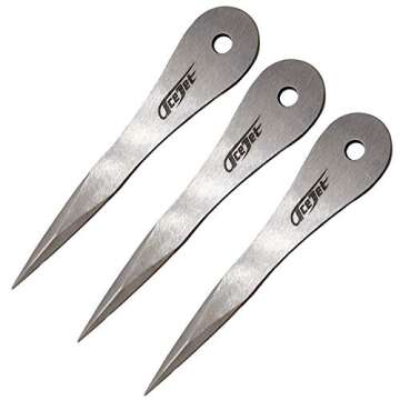 ACEJET Hornet 3 Pieces Thrower Set Throwing Knives Adam Celadin Steel 7 Inch