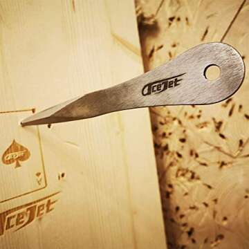 ACEJET Hornet 3 Pieces Thrower Set Throwing Knives Adam Celadin Steel 7 Inch