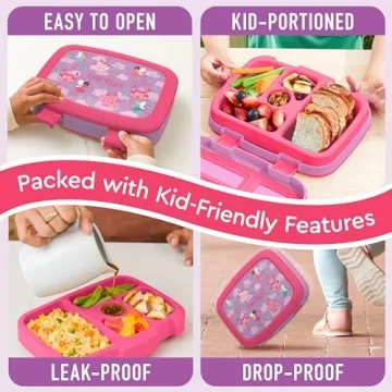 Bentgo Kids Prints Bento Lunch Box for Ages 3-7
