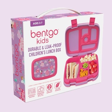 Bentgo Kids Prints Bento Lunch Box for Ages 3-7