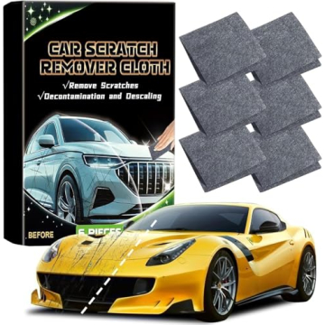Nano Sparkle Cloth Car Scratches Remover,6 Pcs Nano Sparkle Cloth for Car Scratchs Nanosparkle Cloth...