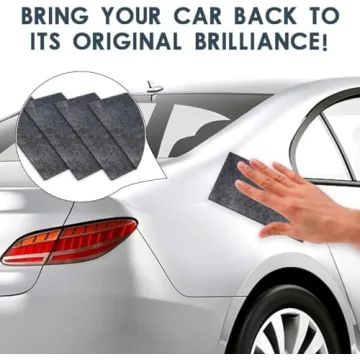Nano Sparkle Cloth for Effortless Car Scratch Removal
