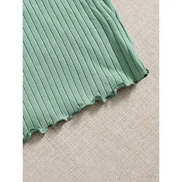 Chic Women's Short Sleeve Crop Tops - 4 Pack Multicolor