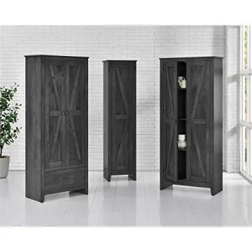 SystemBuild Evolution Farmington Storage Cabinet - Rustic Design