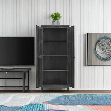 SystemBuild Evolution Farmington Storage Cabinet - Rustic Design
