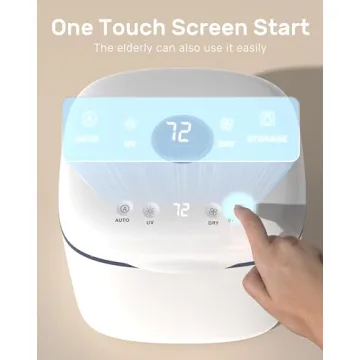 GROWNSY 4-in-1 Baby Bottle UV Sanitizer & Dryer