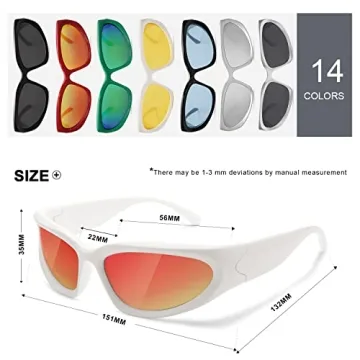 VANLINKER Sport Sunglasses Stylish UV Protection Shades