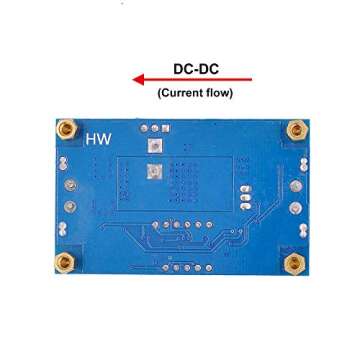 [2 Pack] DC-DC 5A Buck Converter 4-38V to 1.25-36V Step-Down Voltage Regulator High Power Module with LED Display