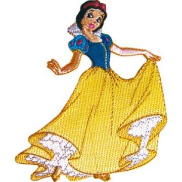 Princess Snow White Patch Classic Disney Movie Craft Apparel Iron On Applique