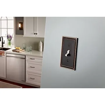 Franklin Brass Classic Beaded Wall Plates in Venetian Bronze
