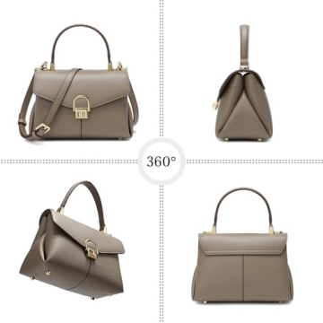 Stylish Leather Tote Handbag for Women - Versatile & Durable