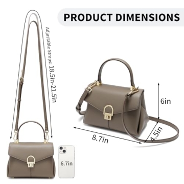 Stylish Leather Tote Handbag for Women - Versatile & Durable