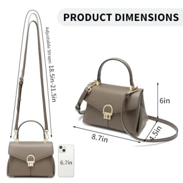 Stylish Leather Tote Handbag for Women - Versatile & Durable