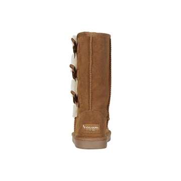Koolaburra by UGG Kid's Victoria Tall Fashion Boot - Chestnut