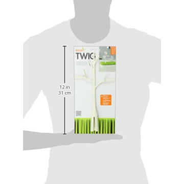 Boon Twig Drying Rack Accessory White Baby Bottle Organizer